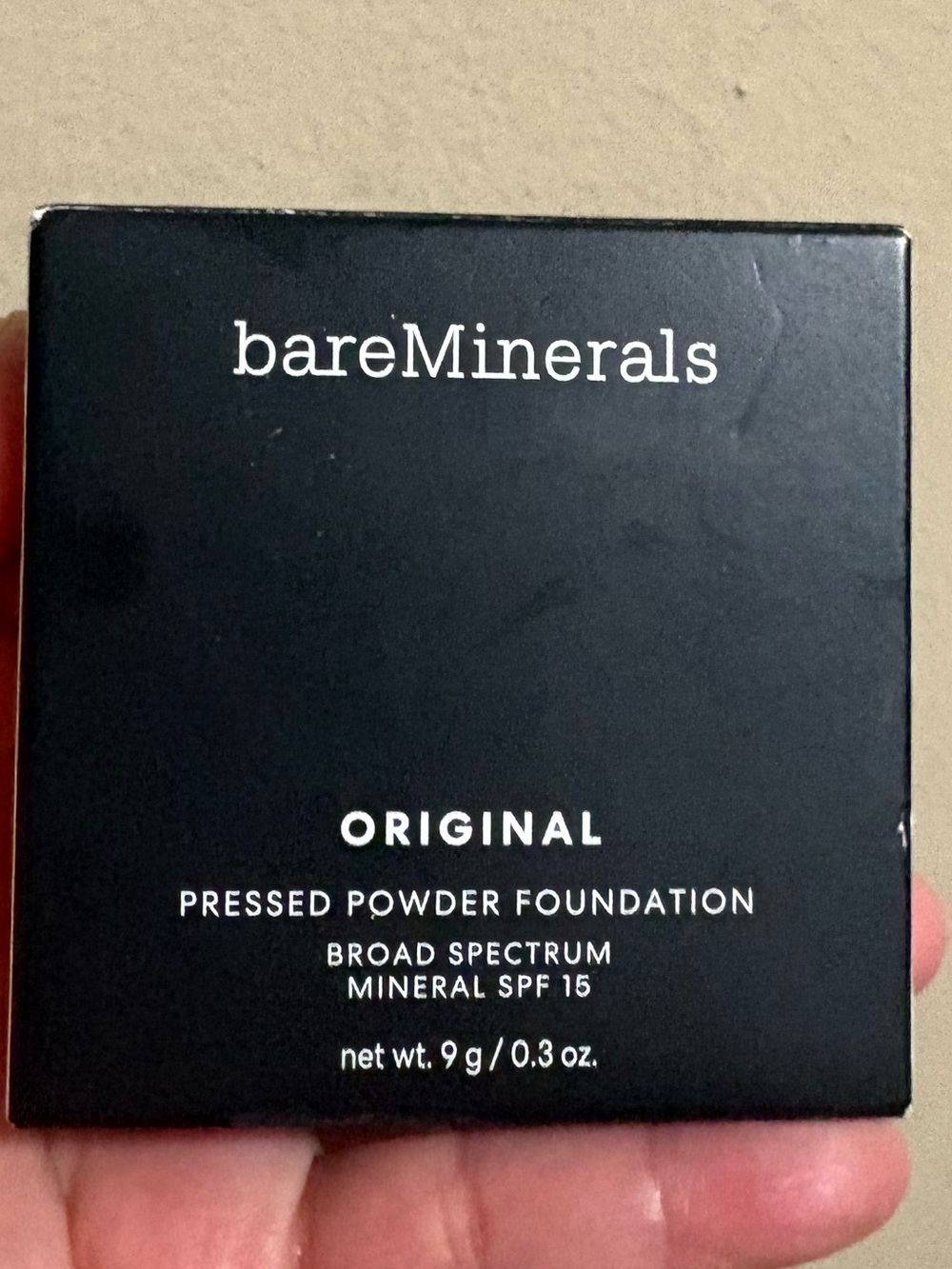 bareMinerals Original Pressed Powder Foundation - LIGHT BEIGE 09 Brand New